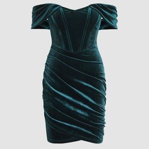 Never worn! off the shoulder dress